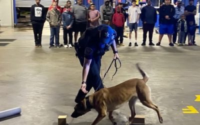 K9 Unit Visits with DG Club