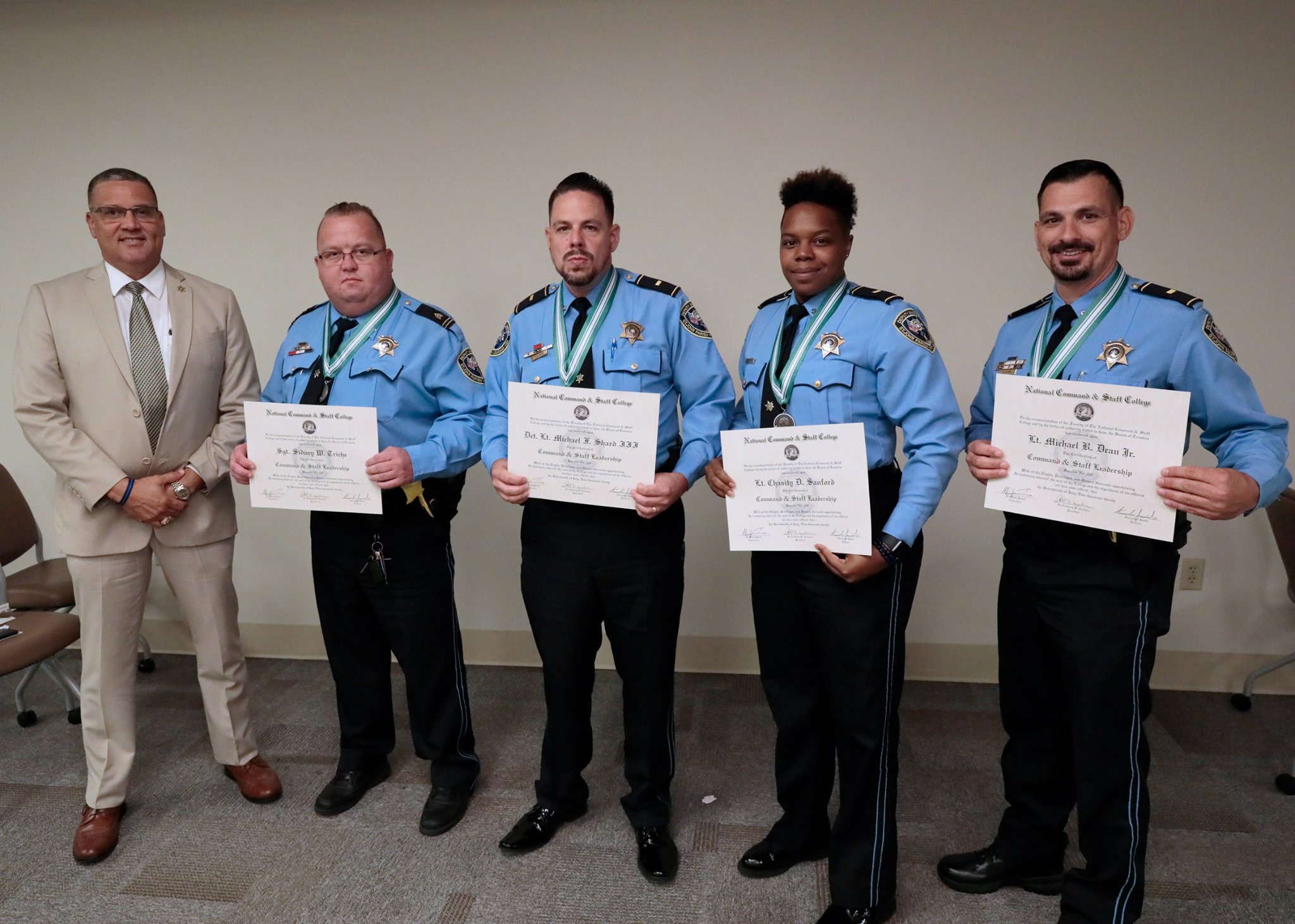 Officers Graduate From Command And Staff College St John Parish 