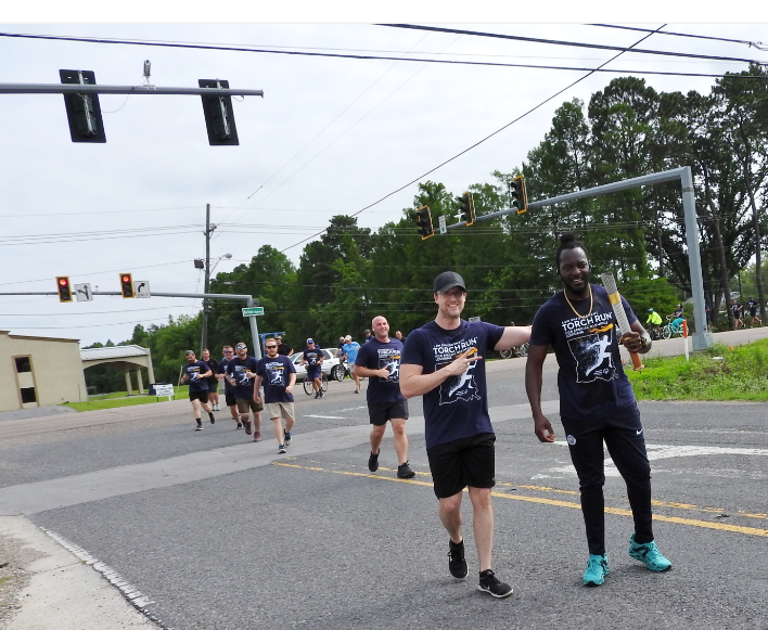 SJSO Participates in Law Enforcement Torch Run for Special Olympics Louisiana