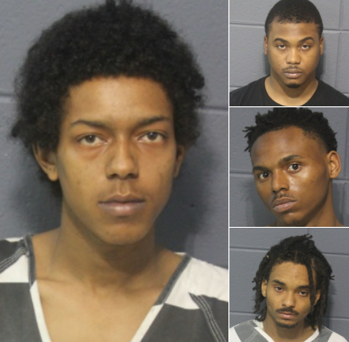 Four Men Arrested in Stolen Vehicle, After Brief Pursuit